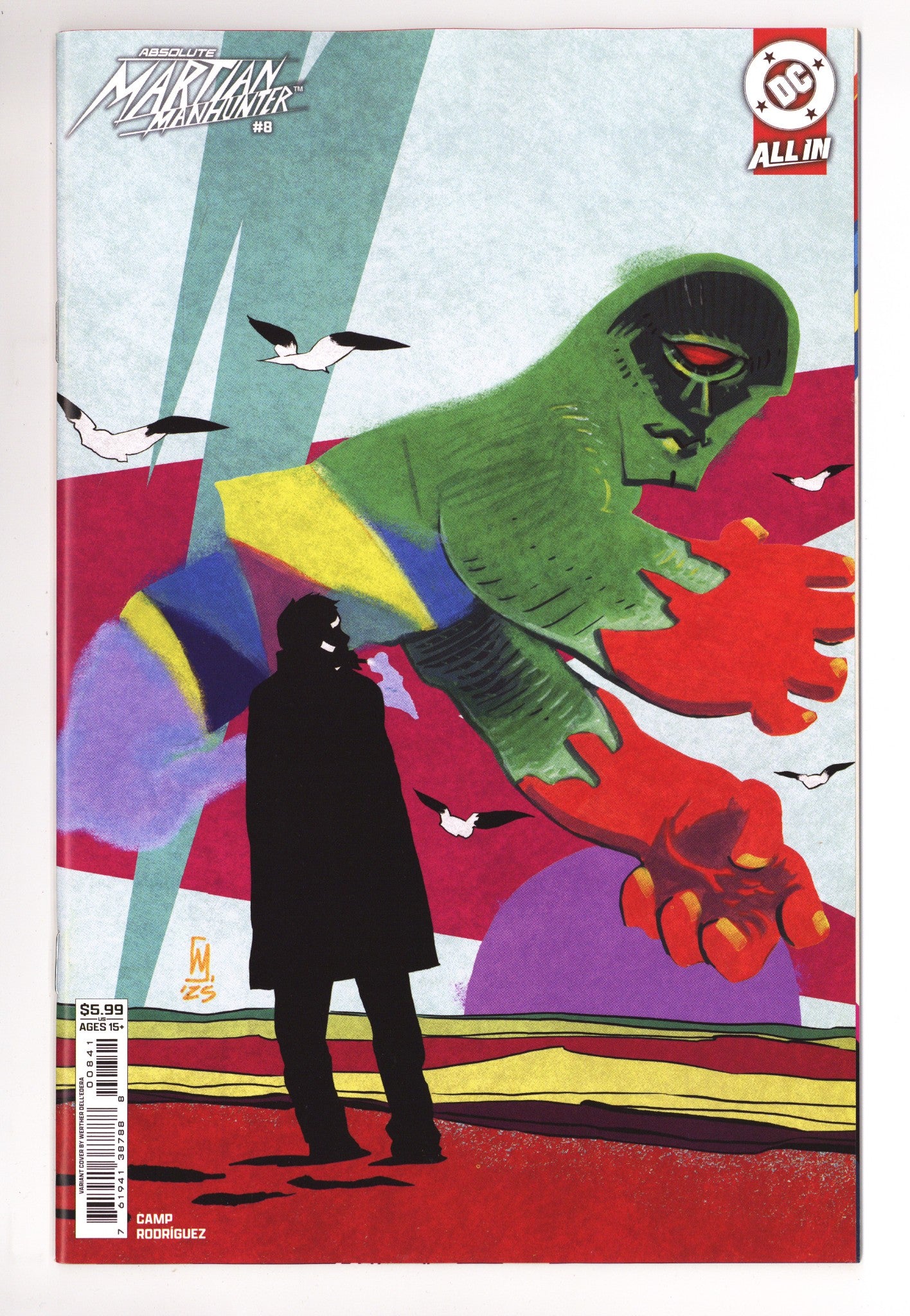 Absolute Martian Manhunter 8 Dell'Edera Variant (2026)