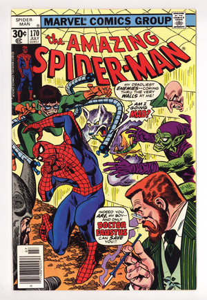 The Amazing Spider-Man Vol 1 170 VF- (7.5) (1977)