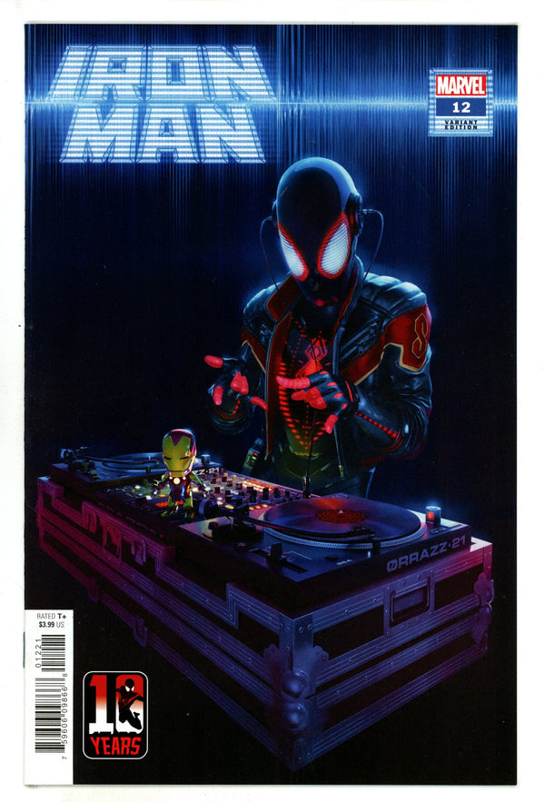 Iron Man Vol 6 12 (637) NM- (9.2) (2021) Rahzzah Variant