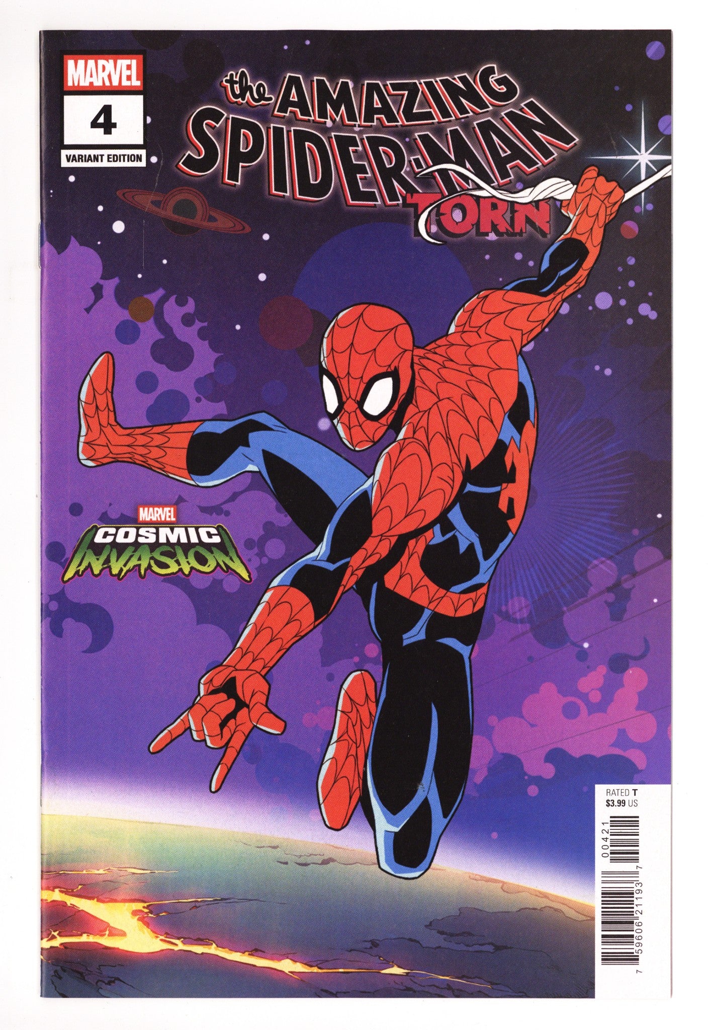 Amazing Spider-Man: Torn 4 Variant (2026)