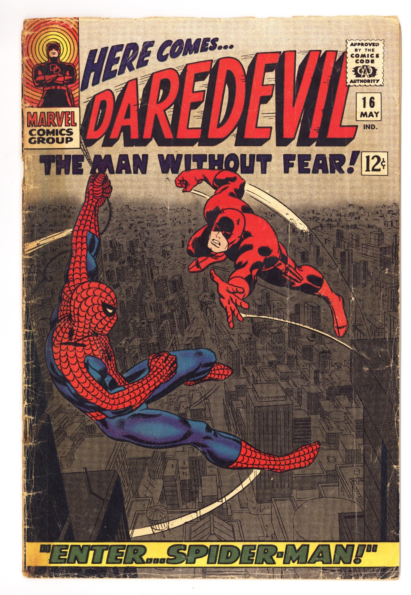 Daredevil Vol 1 16 GD/VG (3.0) (1966) 