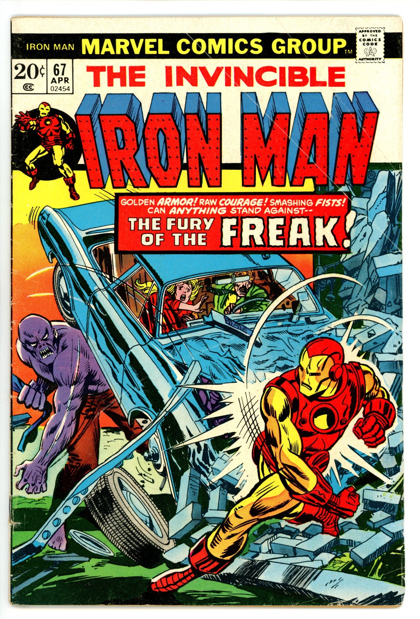 Iron Man Vol 1 67 VG (4.0) (1974) 