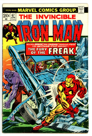 Iron Man Vol 1 67 VG (4.0) (1974) 