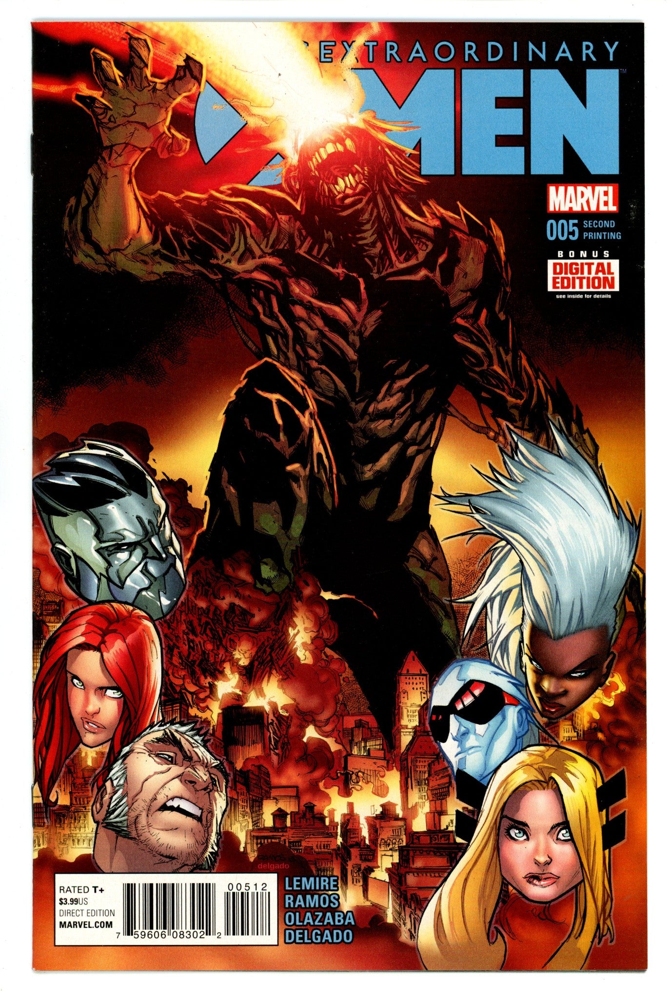Extraordinary X-Men Vol 1 5 High Grade (2016) 2nd Print 
