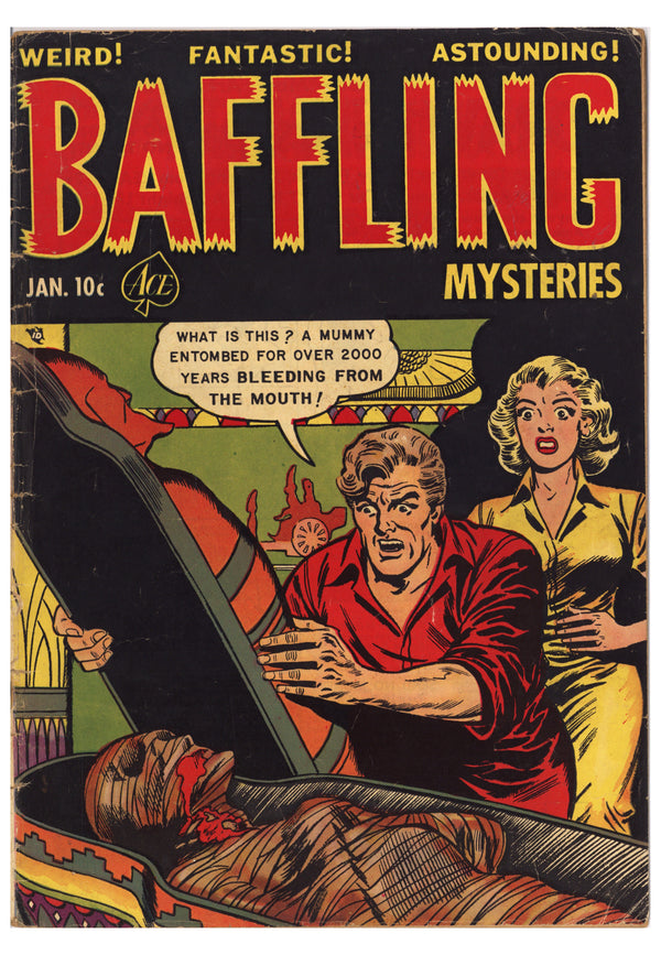 Baffling Mysteries 13 VG (4.0) (1953)