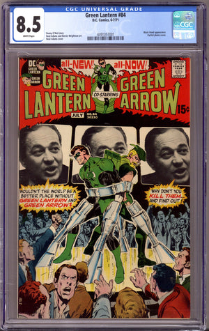 Green Lantern Vol 2 84 CGC 8.5 (VF+)   (1971)
