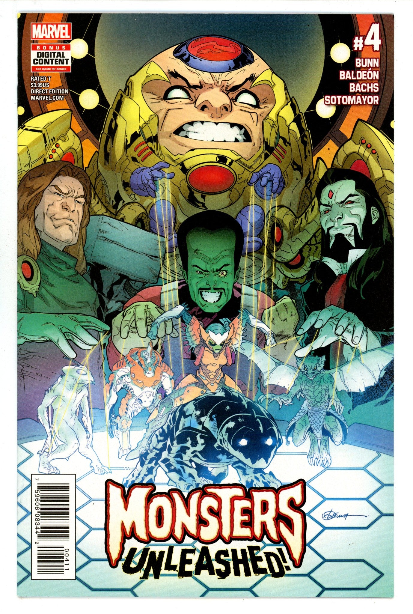 Monsters Unleashed Vol 3 4 High Grade (2017) 