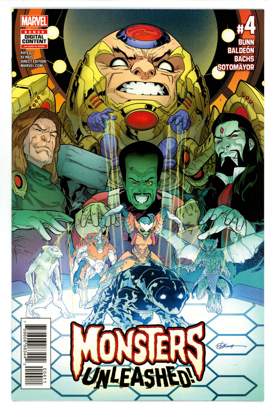 Monsters Unleashed Vol 3 4 High Grade (2017) 