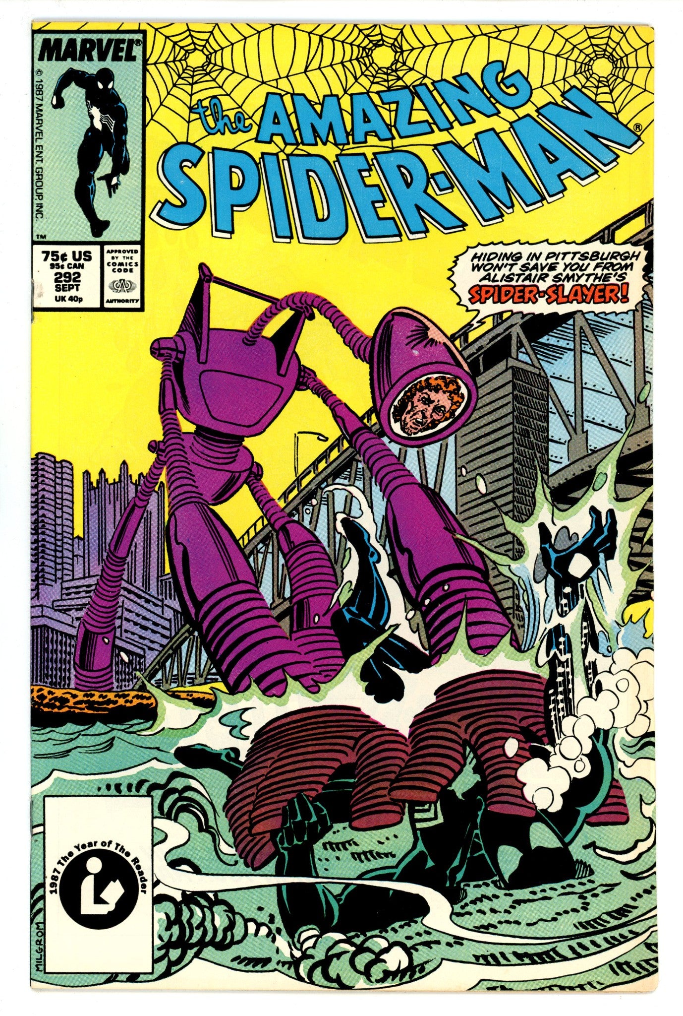 The Amazing Spider-Man Vol 1 292 VF/NM (9.0) (1987) 