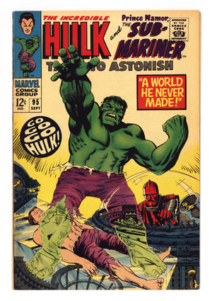 Tales to Astonish Vol 1 95 VF+ (8.5) (1967)