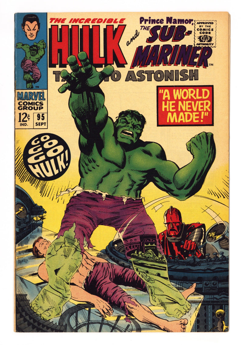 Tales to Astonish Vol 1 95 VF+ (8.5) (1967) 