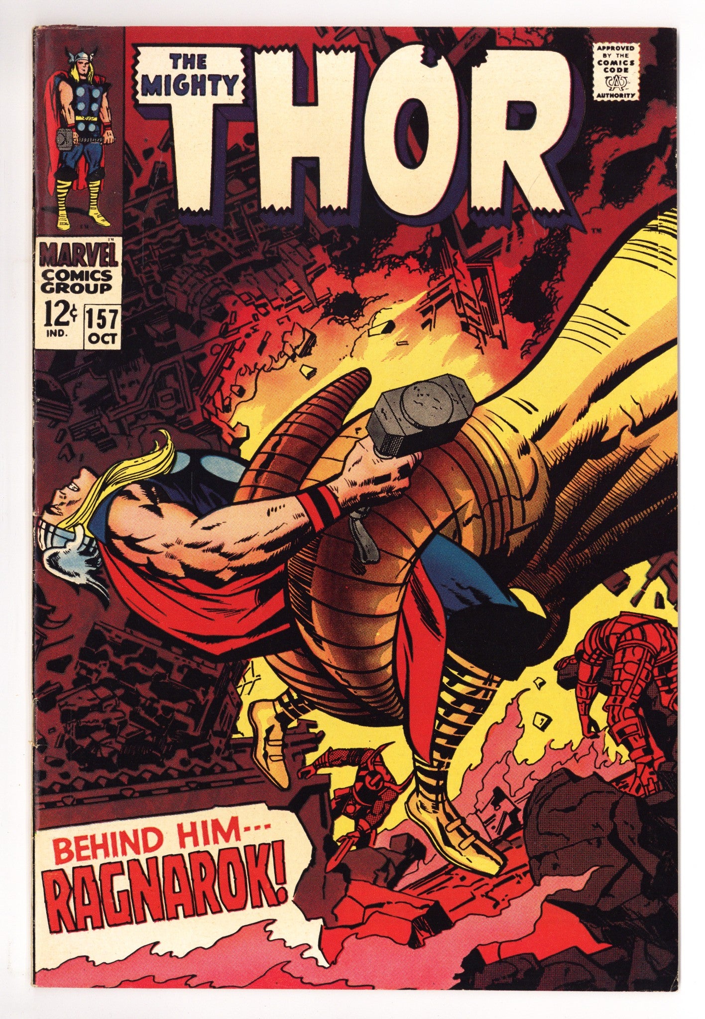 Thor Vol 1 157 VF (8.0) (1968) 