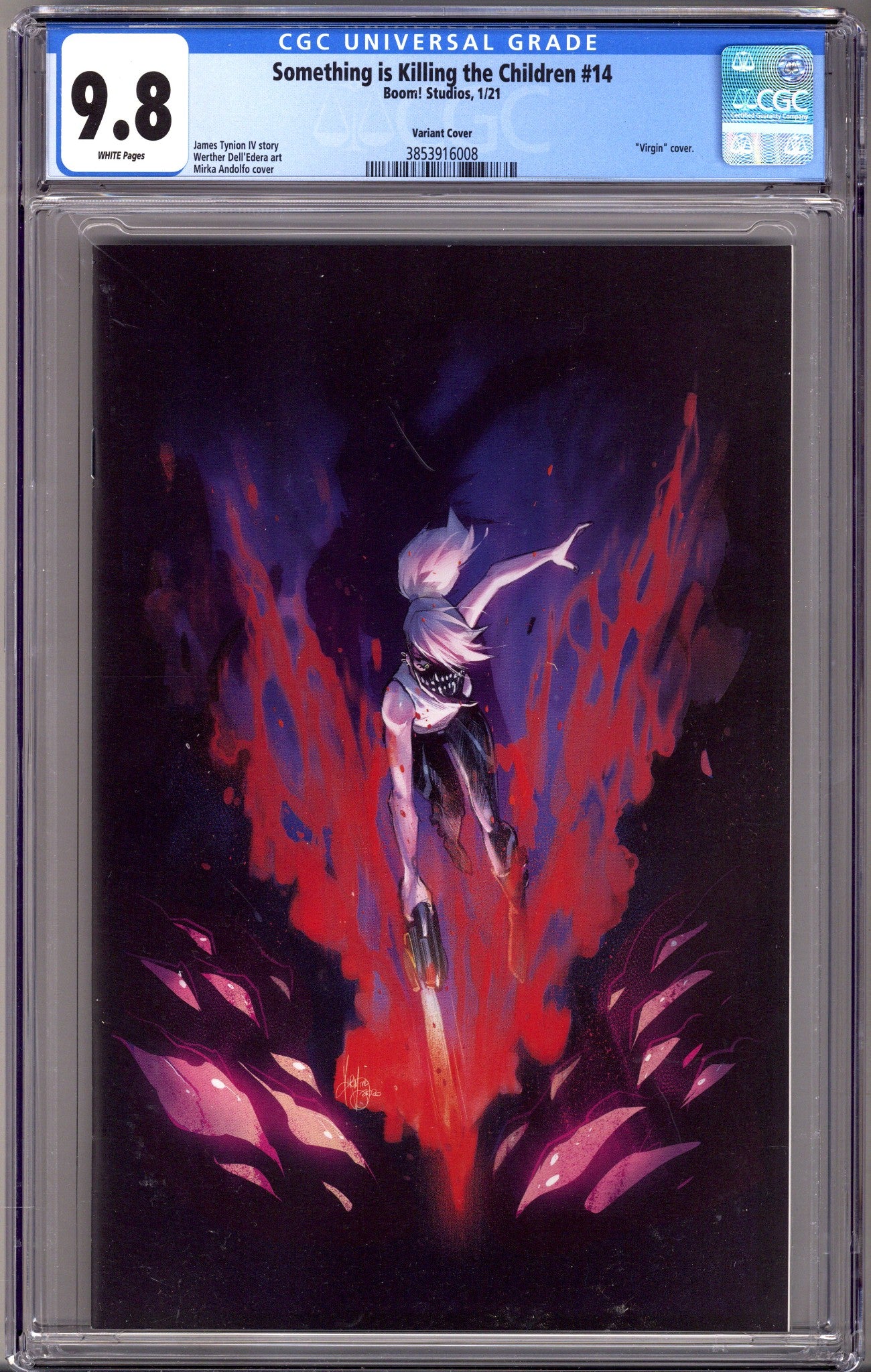 Something Is Killing the Children 14 CGC 9.8 (NM/M) (2021) Andolfo Virgin Incentive Variant 