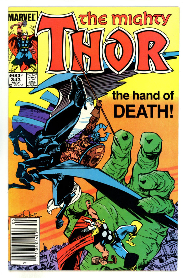 Thor Vol 1 343 Mid Grade (1984) Newsstand