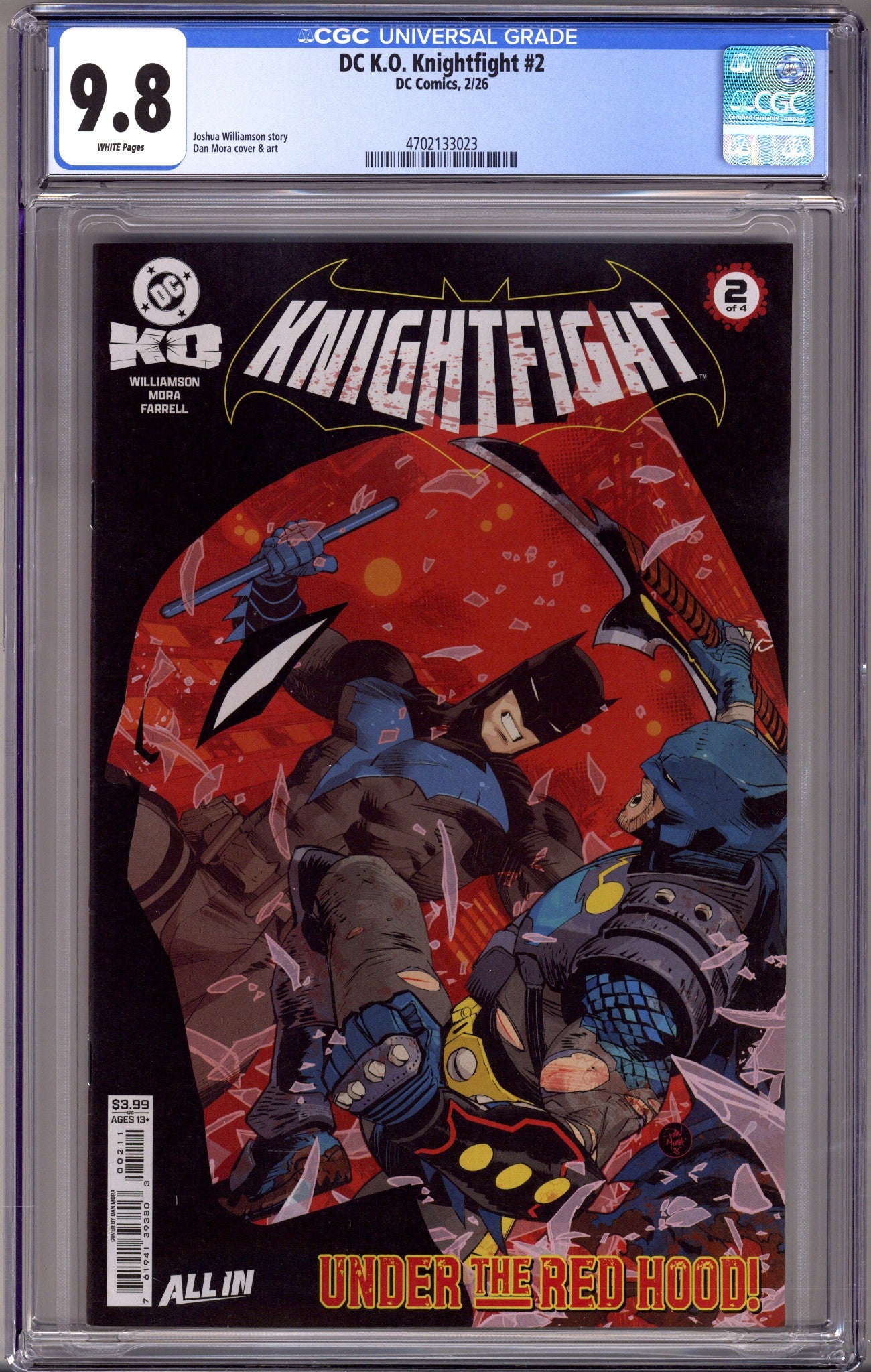 DC K.O. Knightfight 2 CGC 9.8 (NM/M) (2026) 