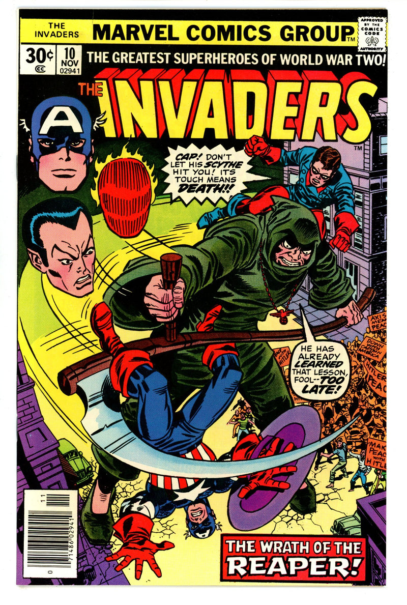 The Invaders Vol 1 10  NM- (9.2)  (1976)   