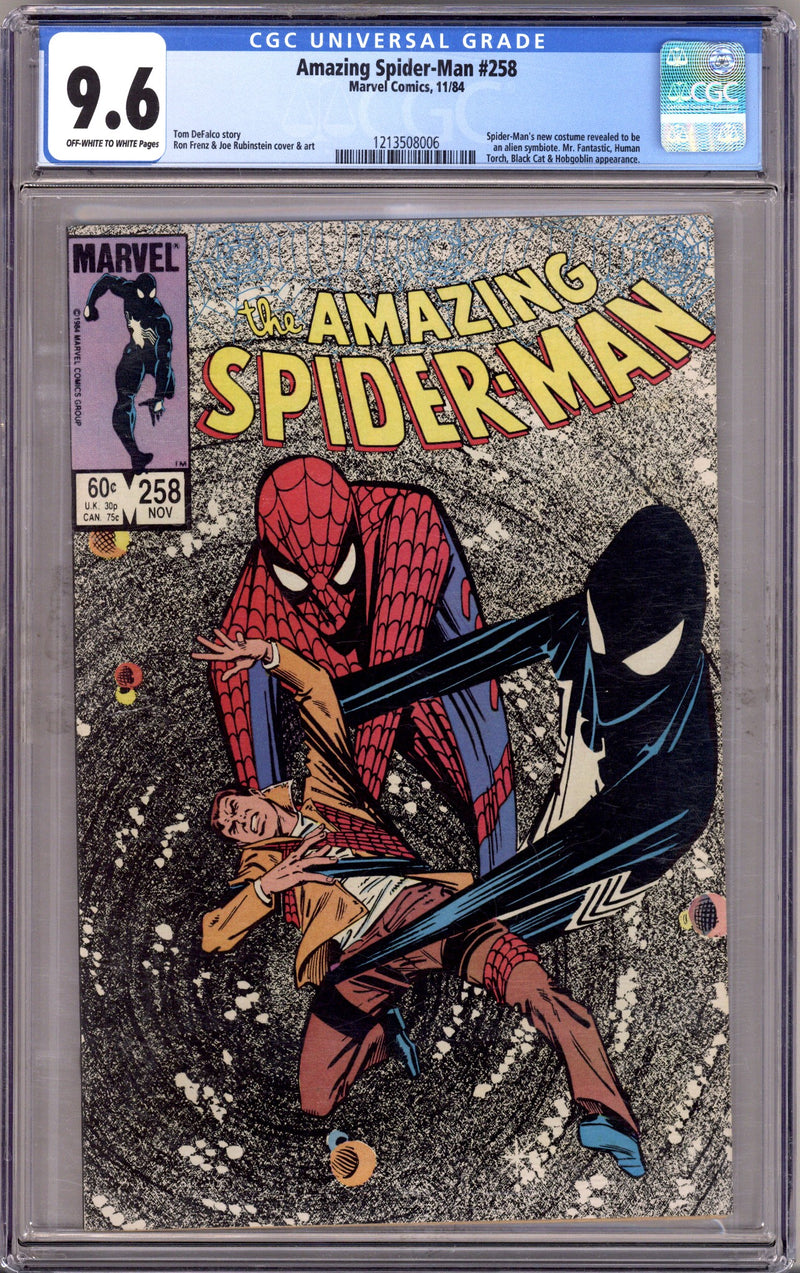 The Amazing Spider-Man Vol 1 258 CGC 9.6 (NM+) (1984)