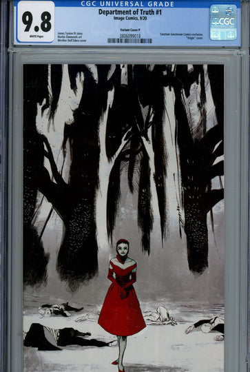 The Department of Truth 1 CGC 9.8 (NM/M) (2020) Dell'Edera Virgin Exclusive Variant 