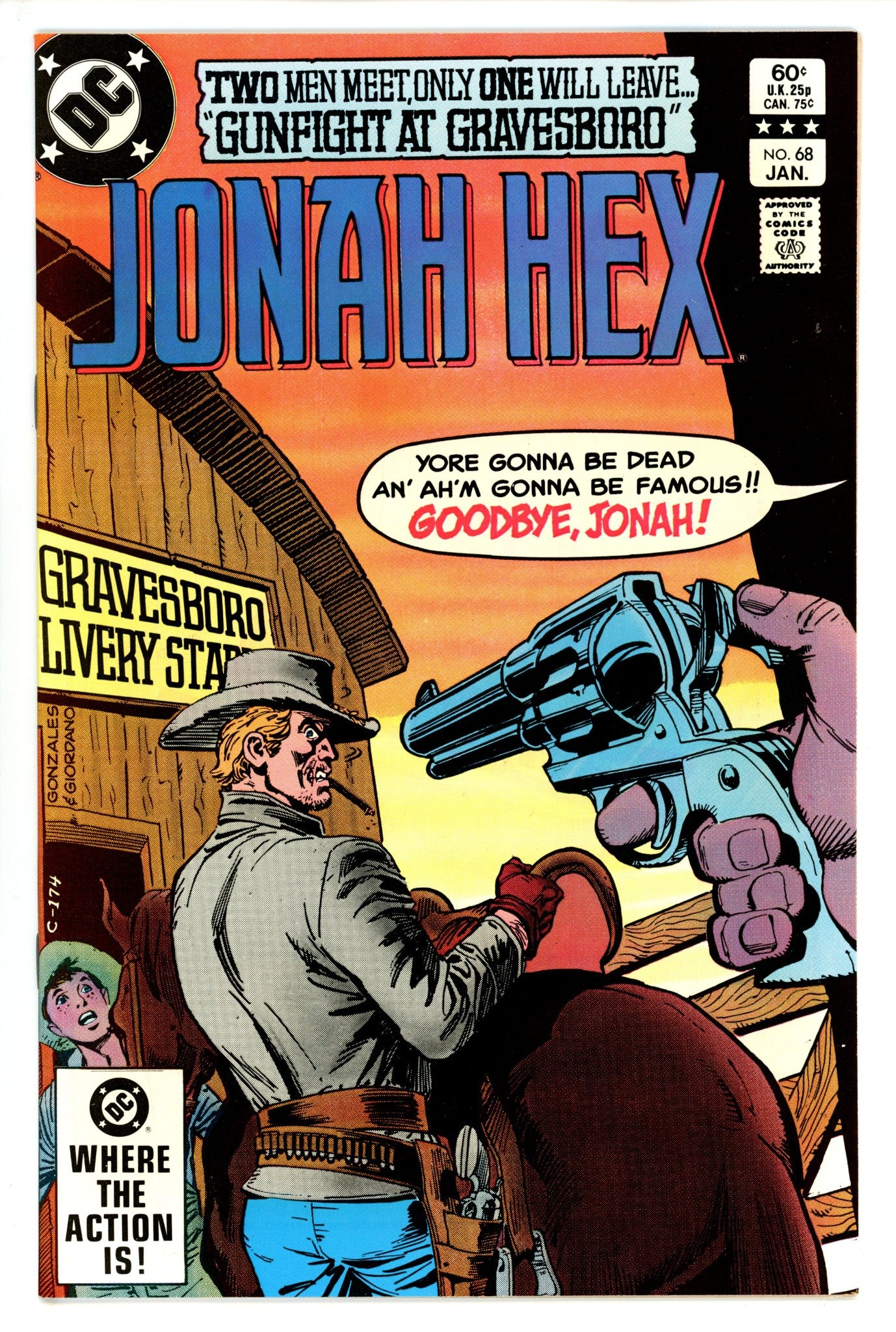 Jonah Hex Vol 1 68 (1982)