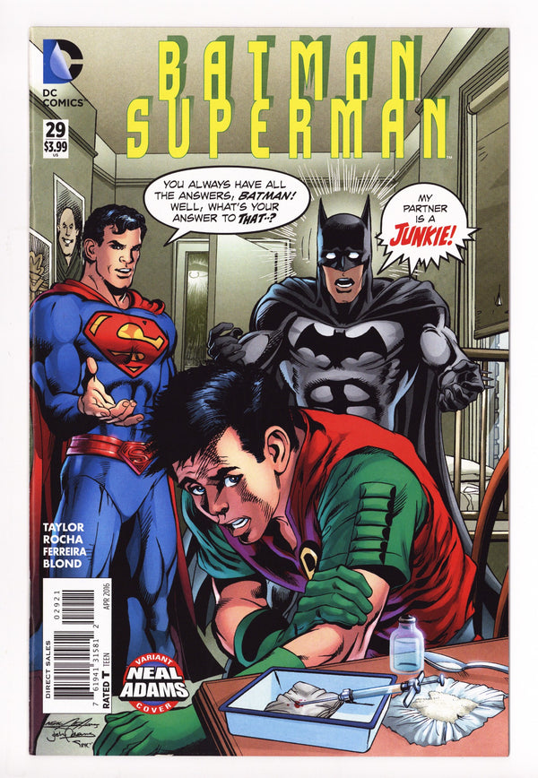 Batman / Superman Vol 1 29 High Grade (2016) Adams Variant