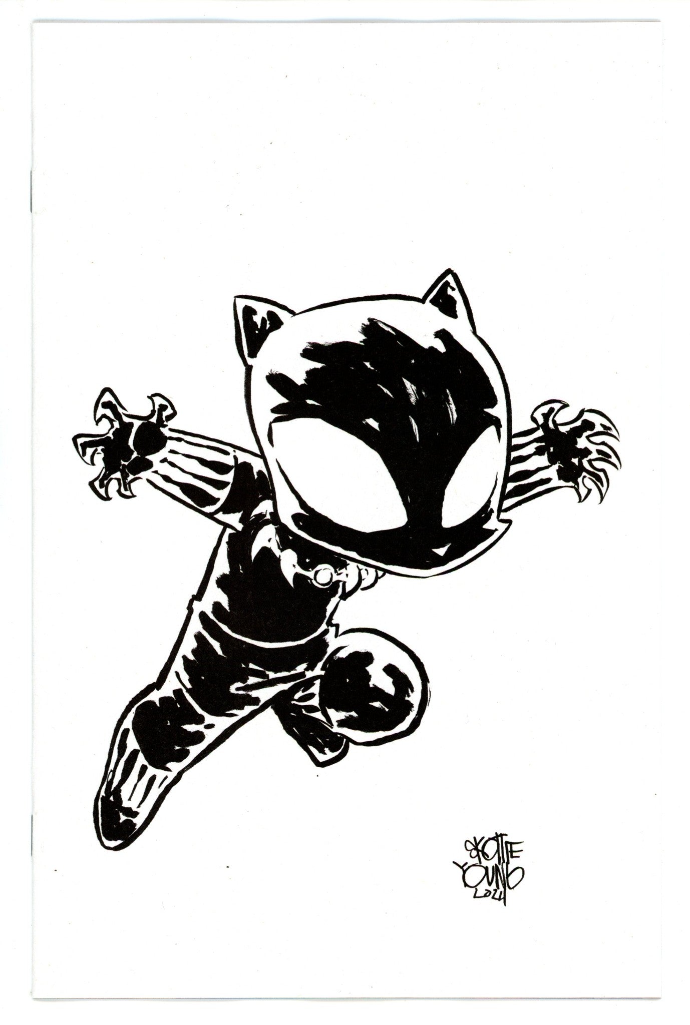 Avengers Vol 9 15 Young B&W Virgin Incentive Variant NM- (2024)