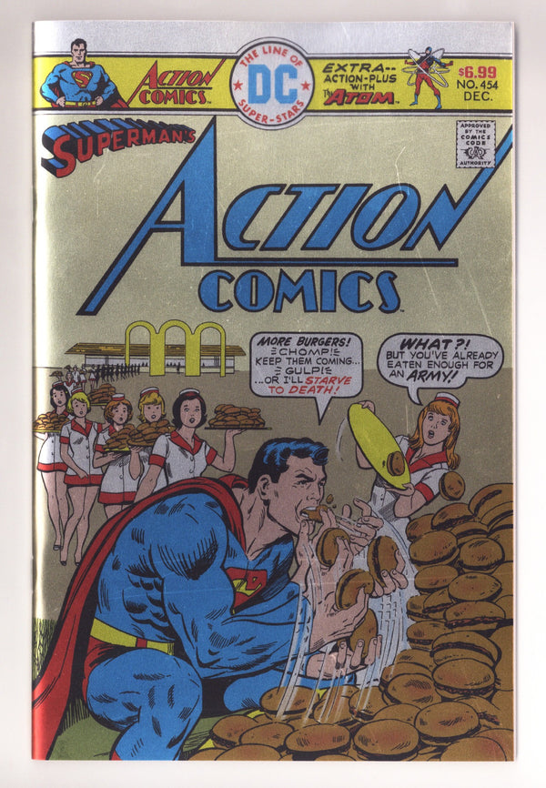 Action Comics Vol 3 454 Oksner Facsimile Foil Variant (2026)