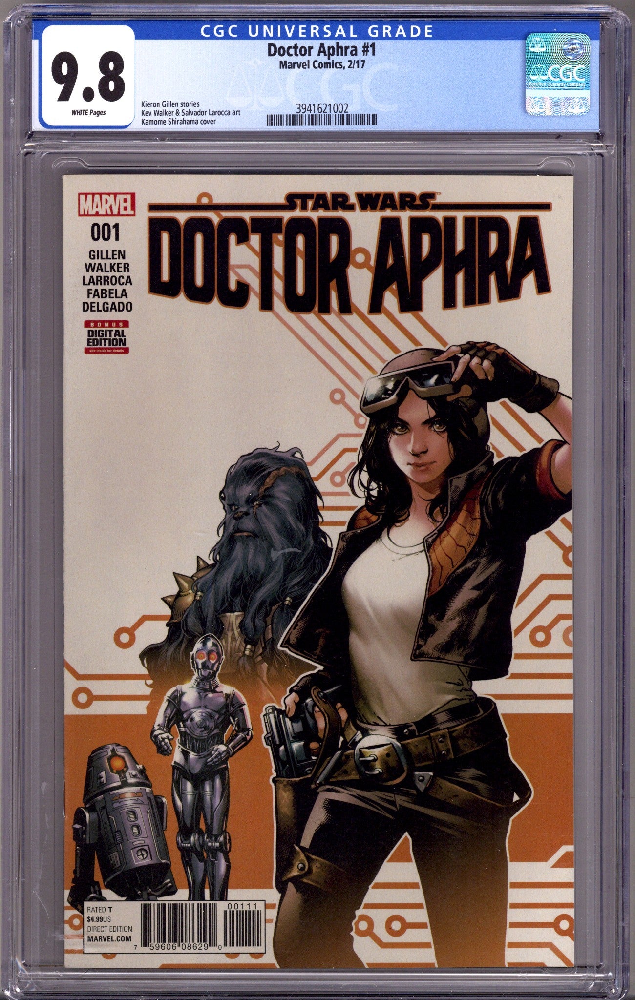 Doctor Aphra Vol 1 1 CGC 9.8 (NM/M) (2017) 