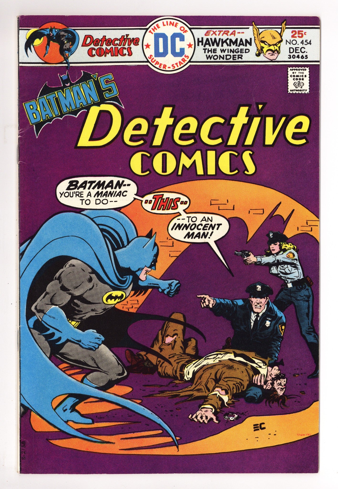 Detective Comics Vol 1 454 FN/VF (7.0) (1975) 