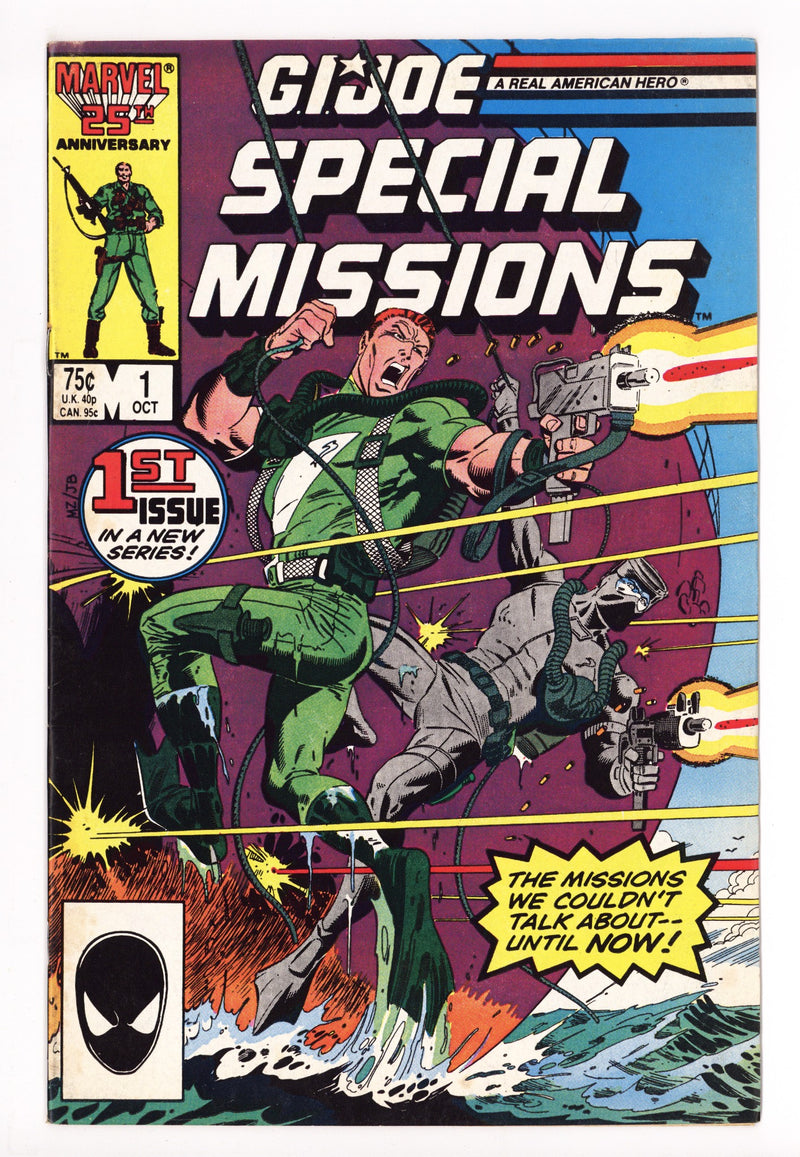 G.I. Joe Special Missions Vol 1 1 Low Grade (1986) 