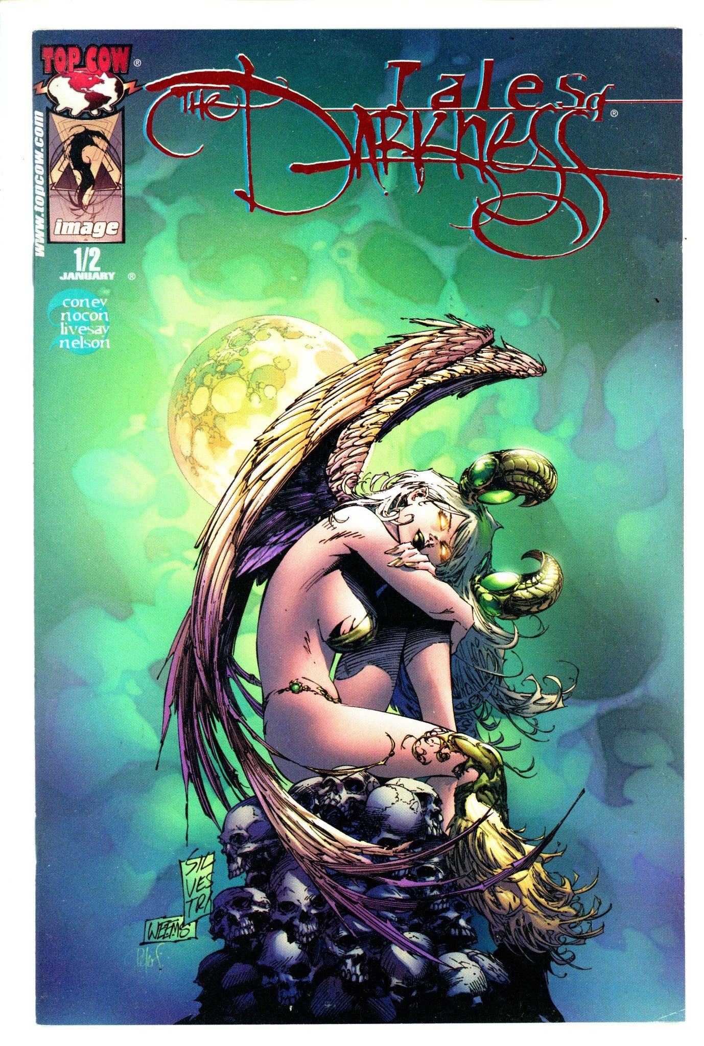 Tales of the Darkness 44928 Silvestri Red Foil Variant VF- (2001)