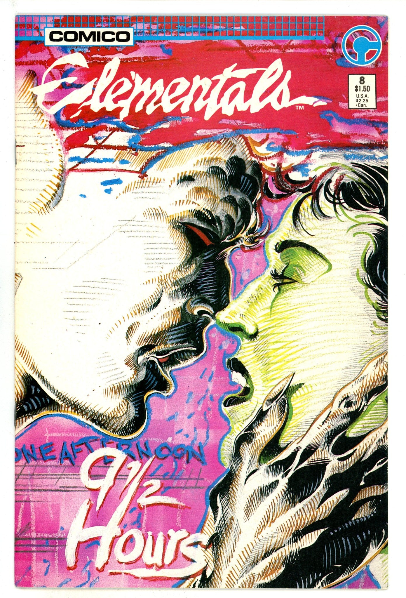 Elementals Vol 1 8 High Grade (1986) 