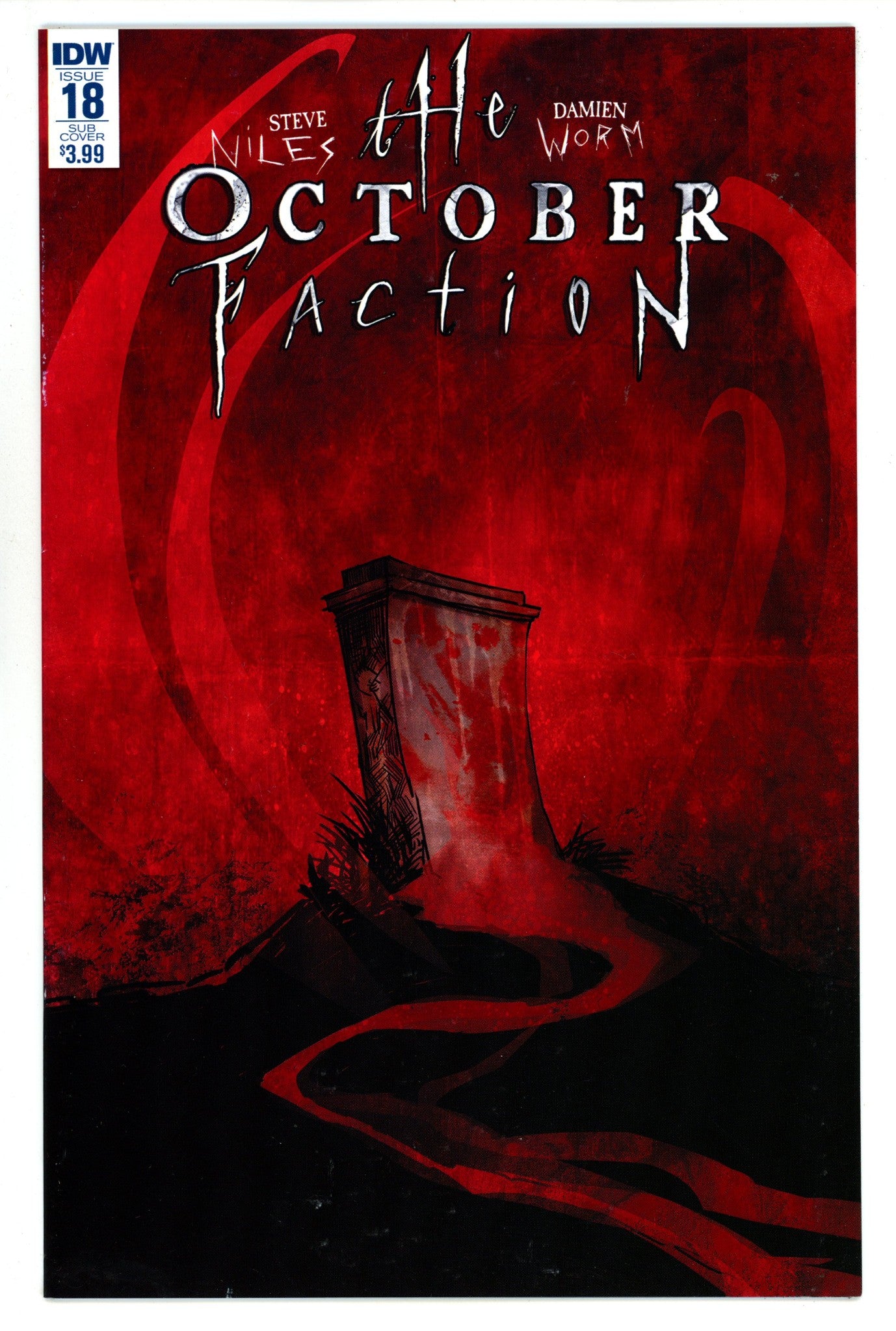 The October Faction 18 High Grade (2016) Worm Variant 