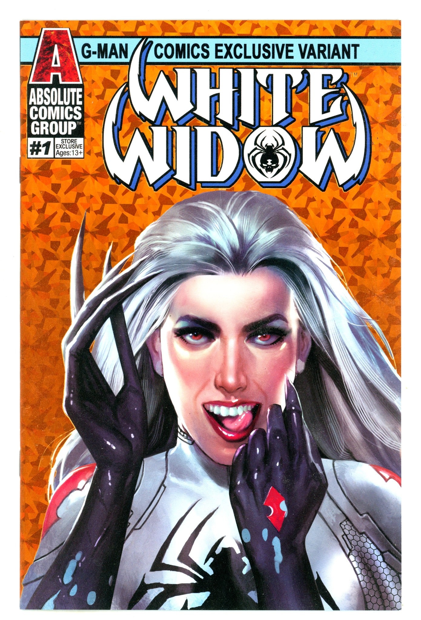 White Widow 1 NM (9.4) 2nd Print (2018) Homage Exclusive Variant 