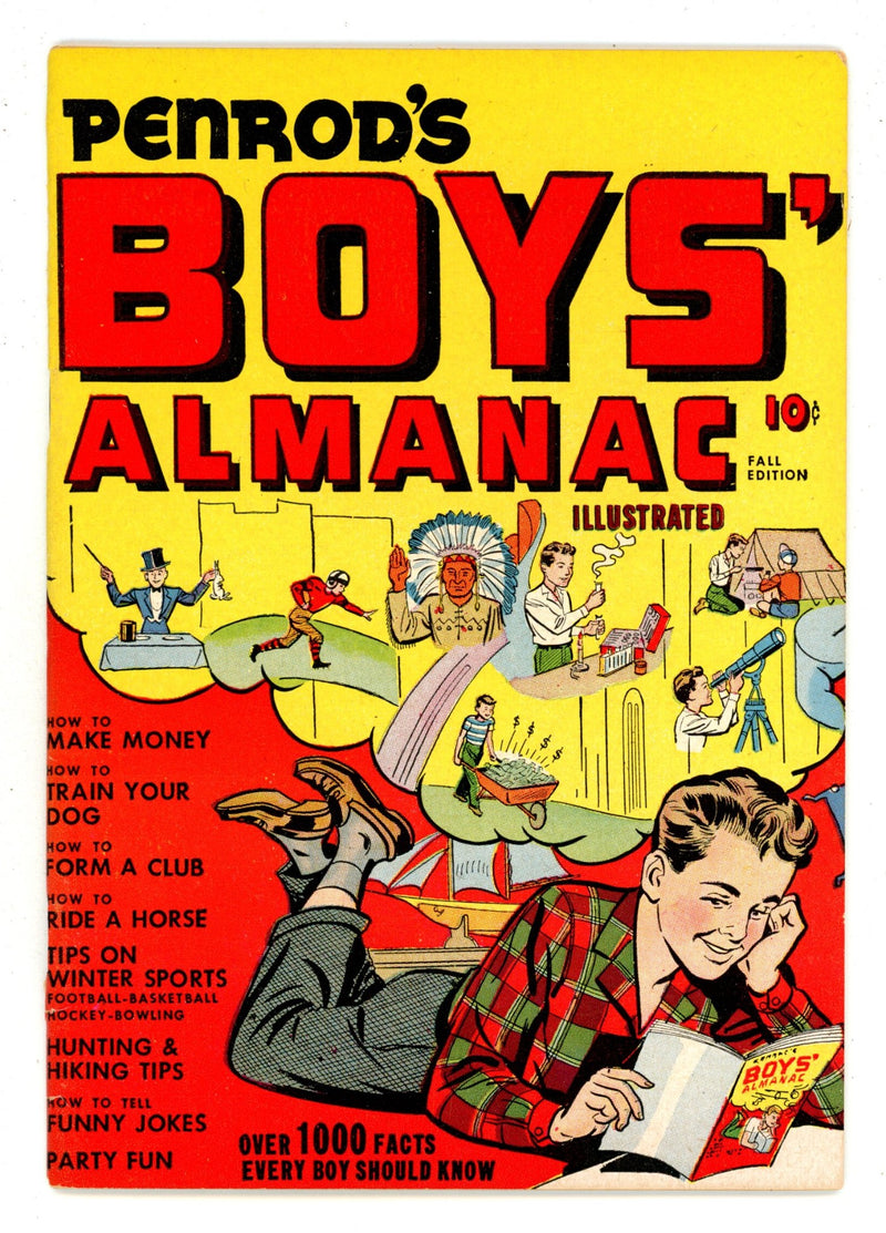 Penrod's Boys' Almanac Illustrated Fall Edition VG/FN (5.0) (1952) 