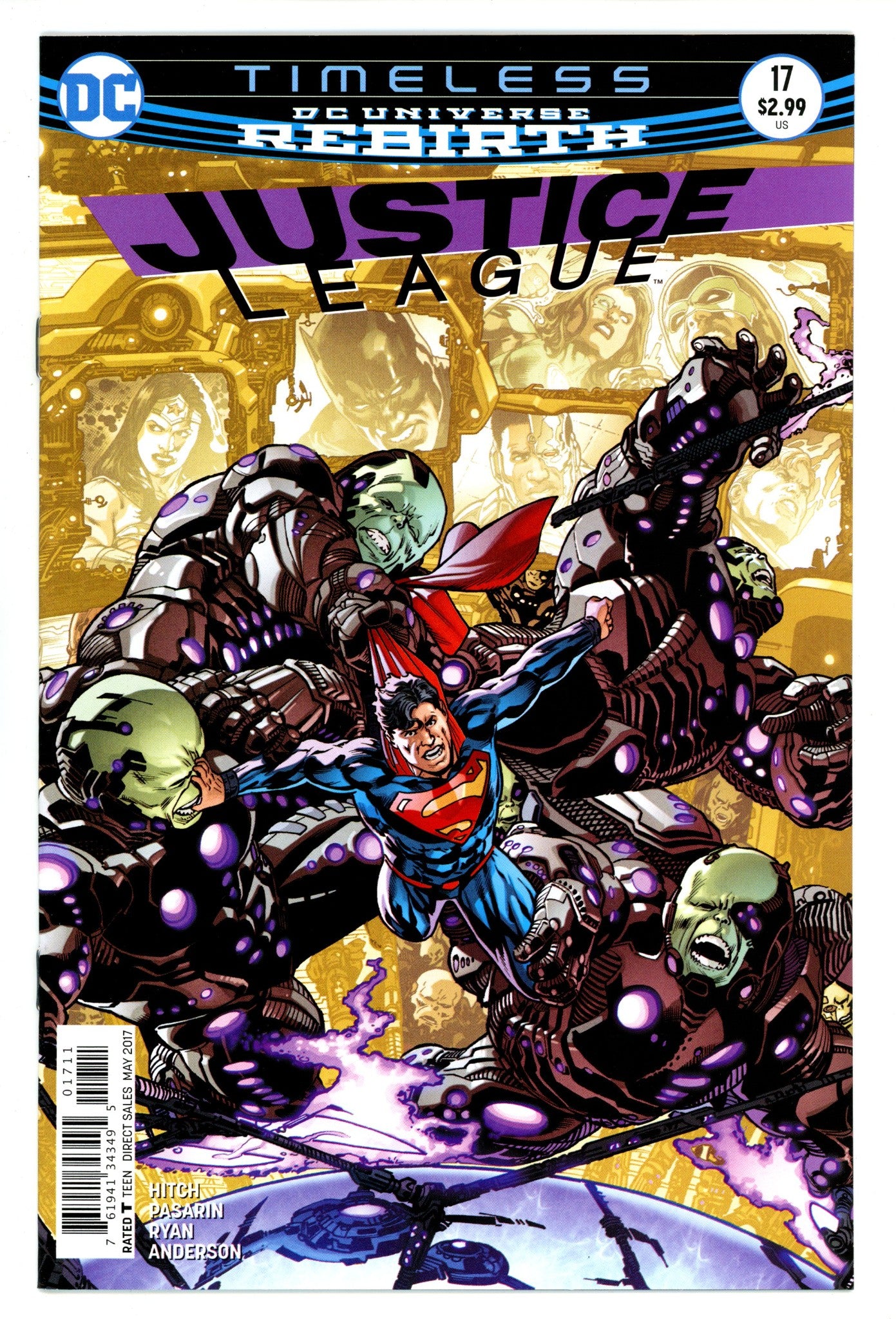 Justice League Vol 2 17 High Grade (2017) 
