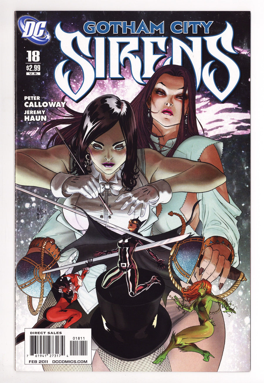 Gotham City Sirens Vol 1 18 NM- (9.2) (2011) 