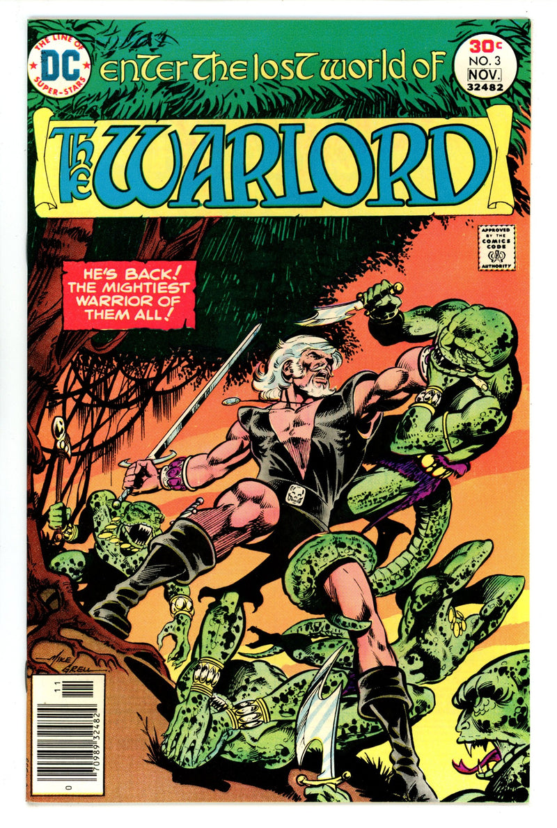 Warlord Vol 1 3  VF/NM (9.0)  (1976)   