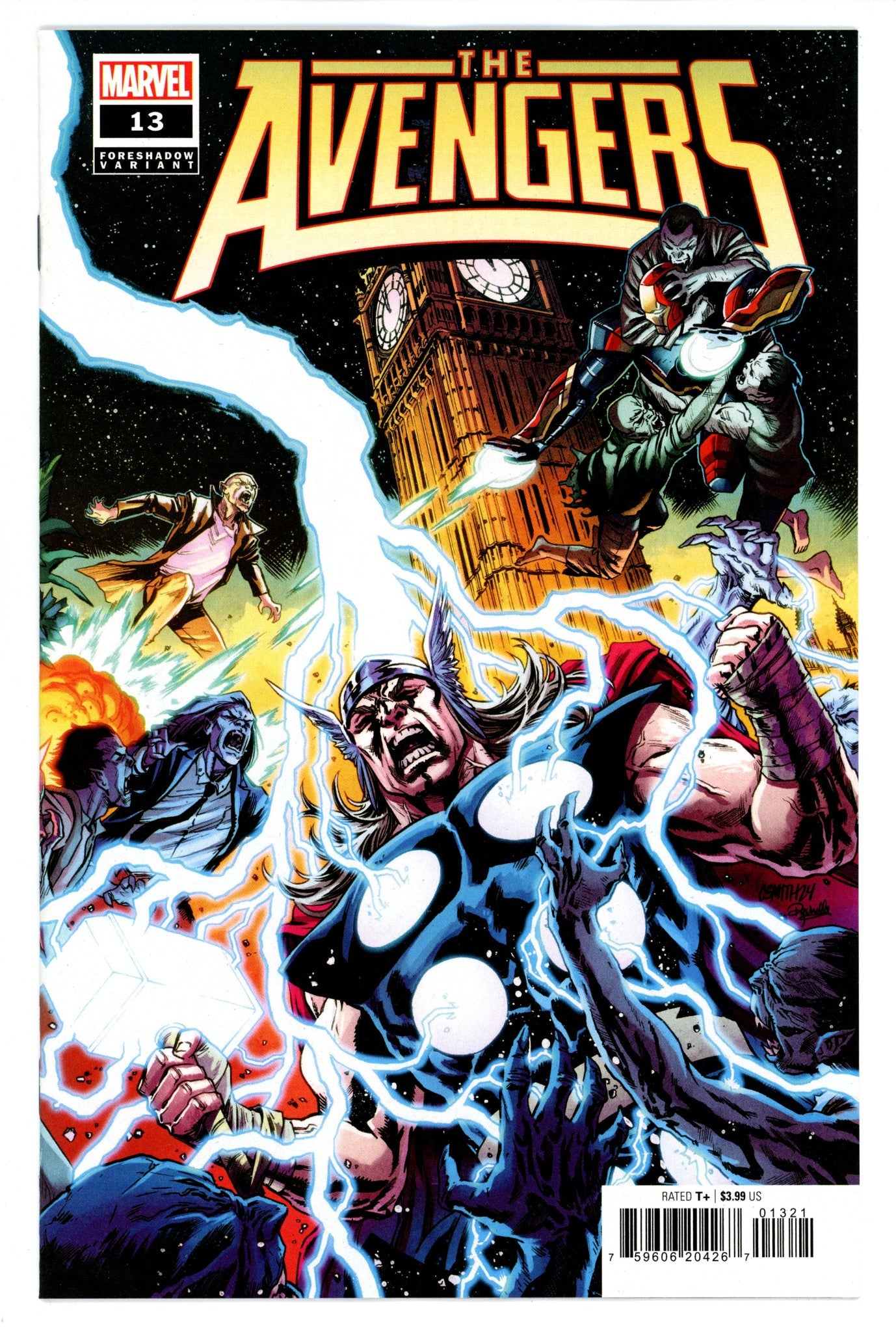 Avengers Vol 9 13 Smith Connecting Variant (2024)