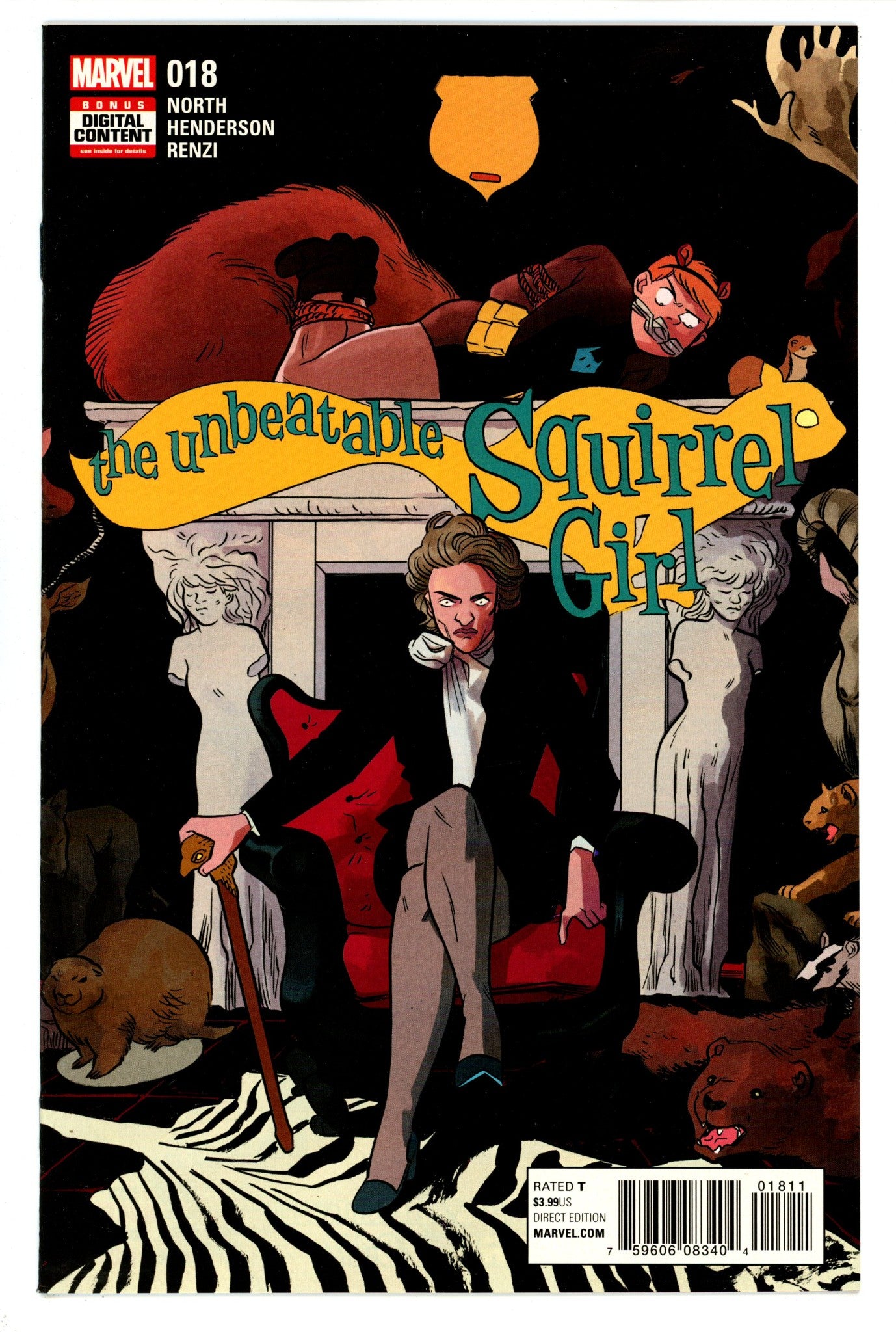 The Unbeatable Squirrel Girl Vol 2 18 High Grade (2017) 