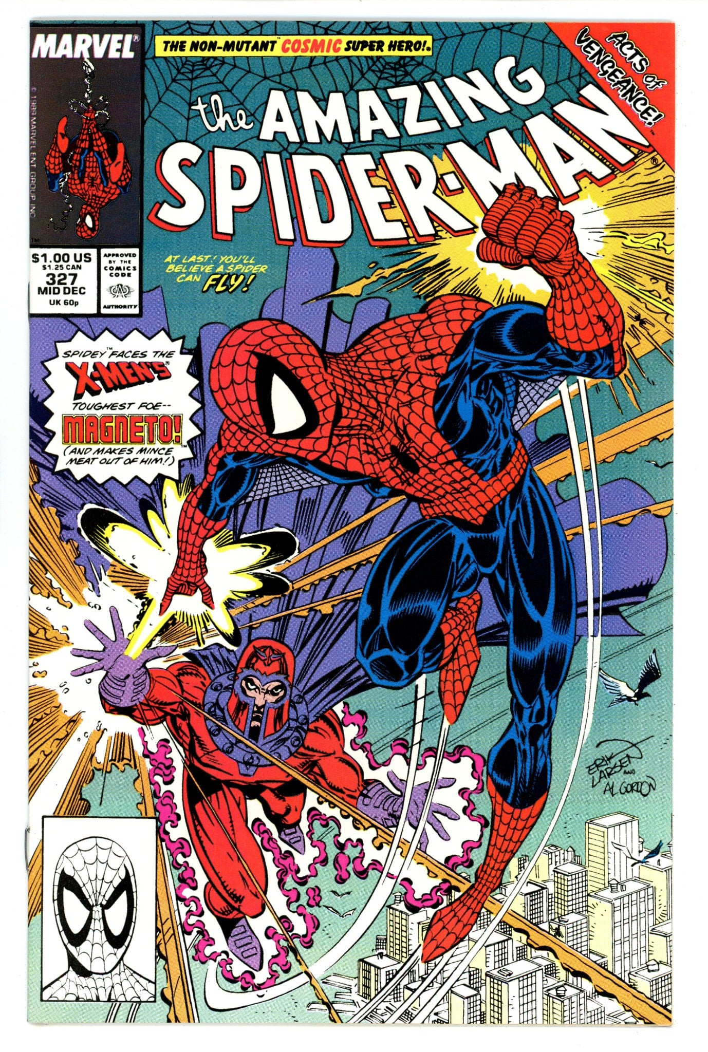 The Amazing Spider-Man Vol 1 327 VF/NM (9.0) (1989) 