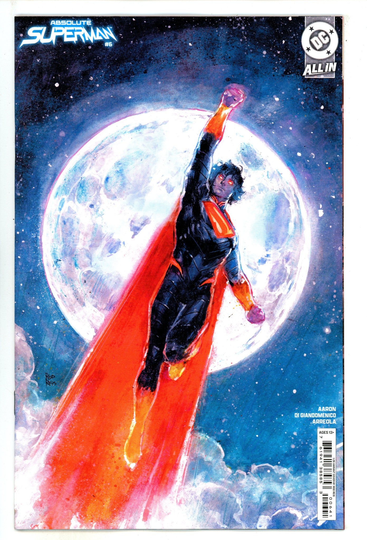 Absolute Superman 6 Reis Incentive Variant NM (2025)