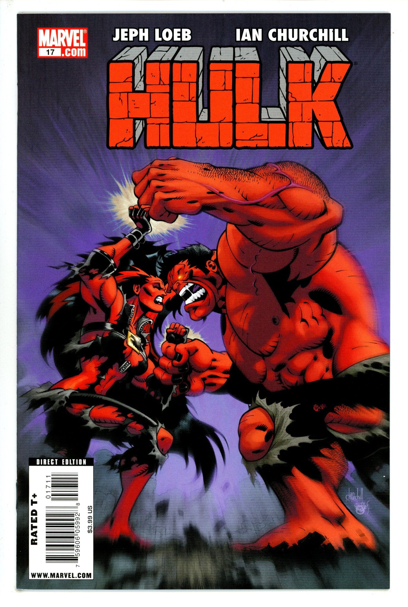 Hulk Vol 1 17 NM- (2010)