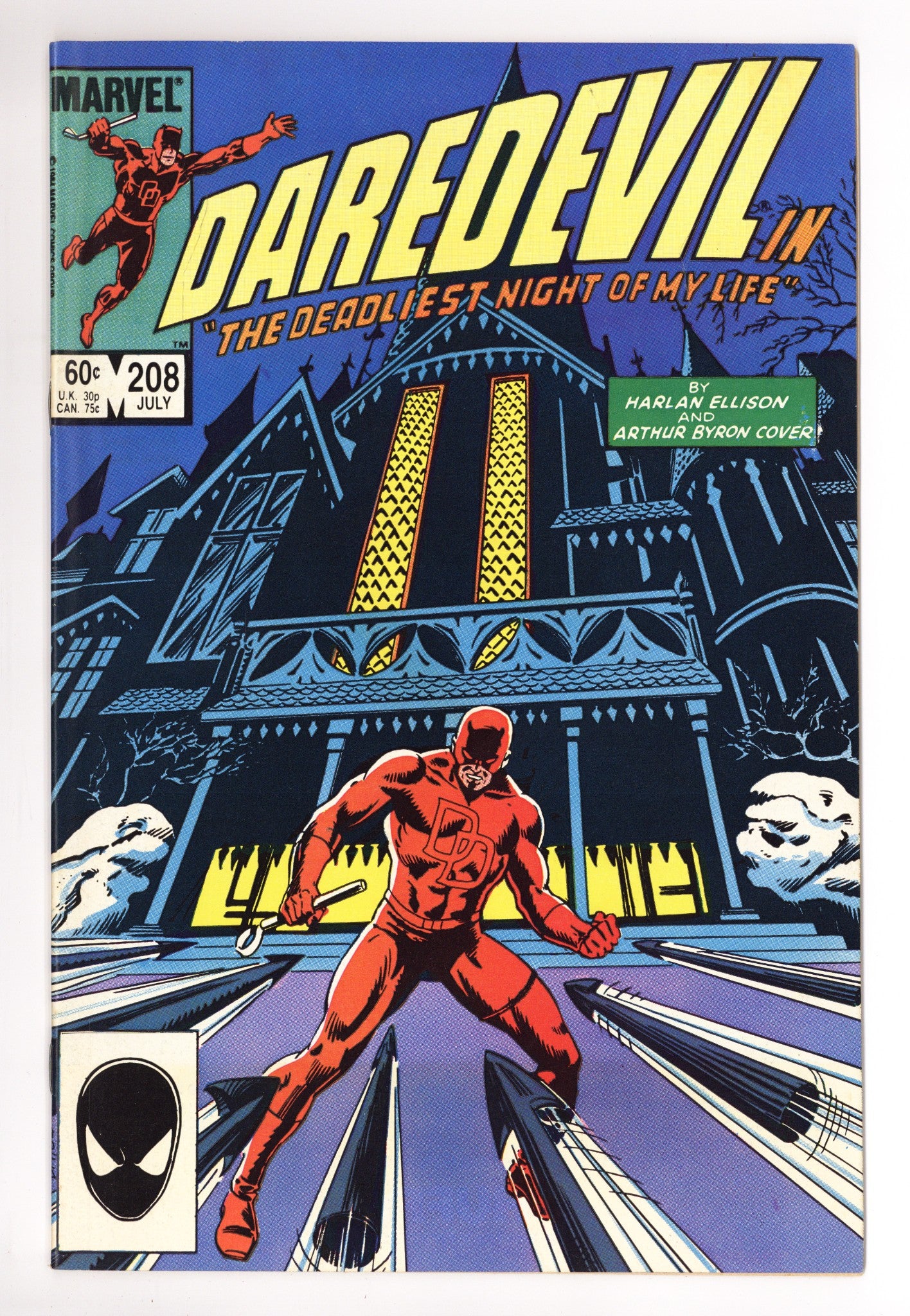 Daredevil Vol 1 208 High Grade (1984) 