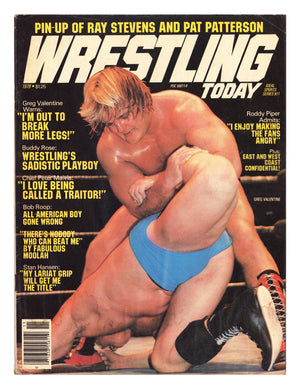 Ideal Sports Series - Wrestling Today 11 Very Low Grade (1979) 