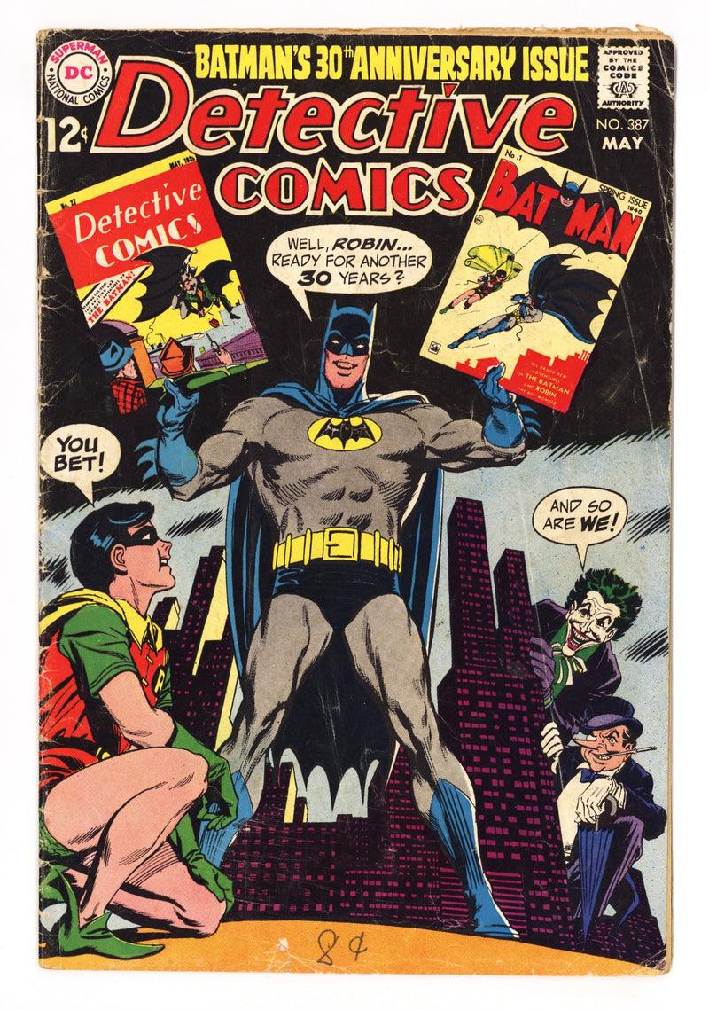 Detective Comics Vol 1 387 GD+ (2.5) (1969) 