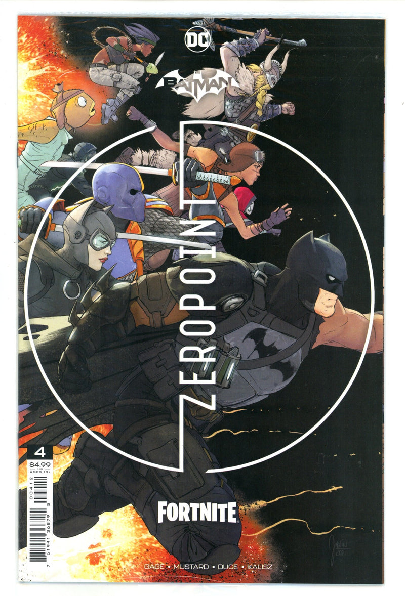 Batman / Fortnite: Zero Point 4 New, Sealed (2021) 2nd Print 