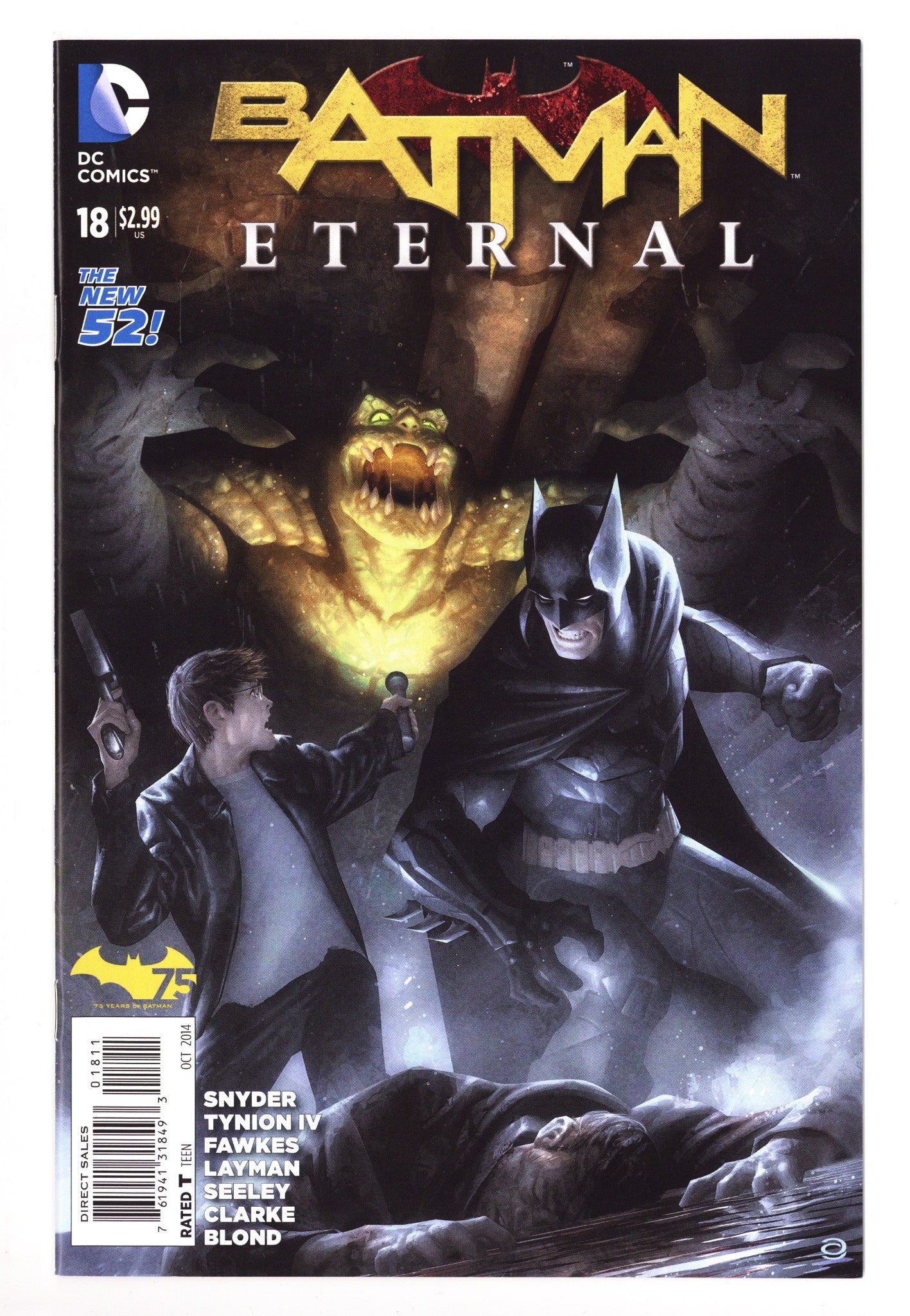 Batman Eternal 18 High Grade (2014) 