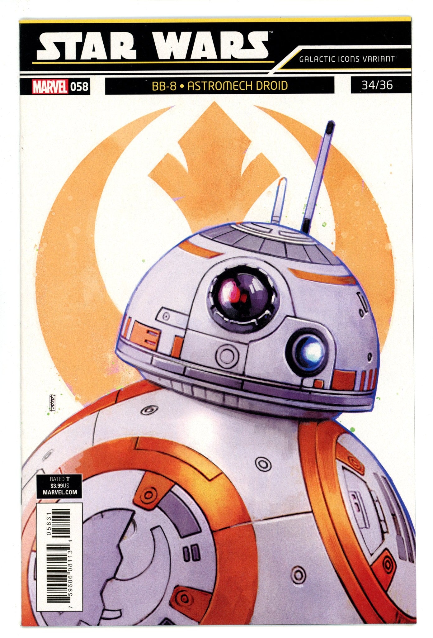 Star Wars Vol 2 58 High Grade (2019) Reis Variant 