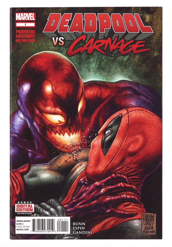 Deadpool vs. Carnage 1 High Grade (2014)