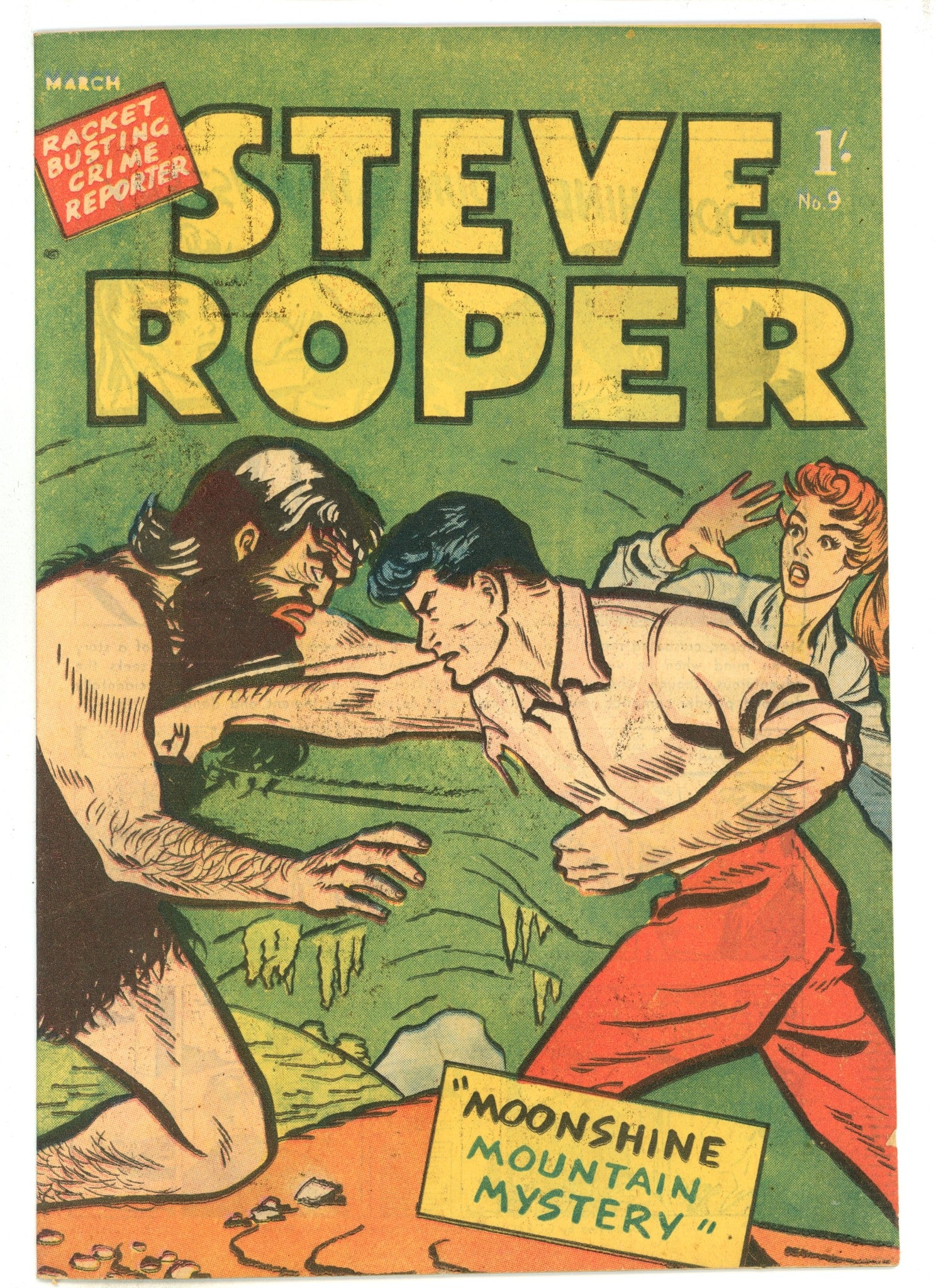 Steve Roper 9 FN+ (6.5) (1957) 